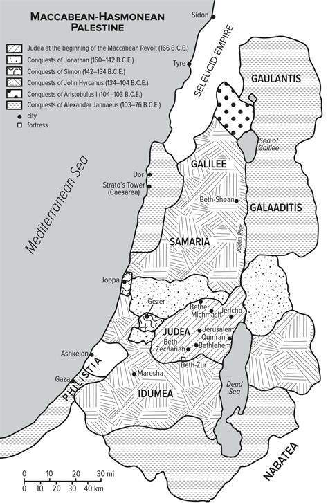 Hasmonean Palestine - Bible Odyssey