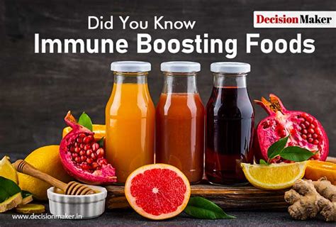 Top 5 Immune Boosting Foods Did You Know Decision Maker