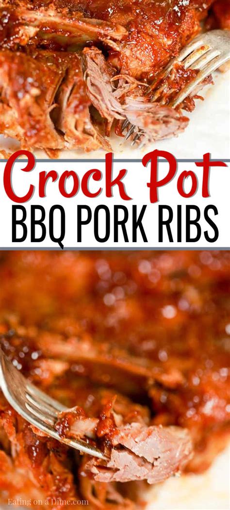 Country Style Pork Ribs Crock Pot Recipe With Video