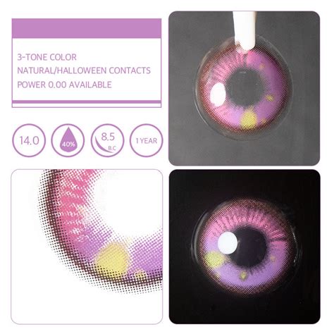 Sailor Moon Kitty Violet Colored Contacts