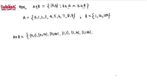 Solved 6 Points Let A Cwru Ucla B 12what Is The Cartesian Product Of A And B What Is