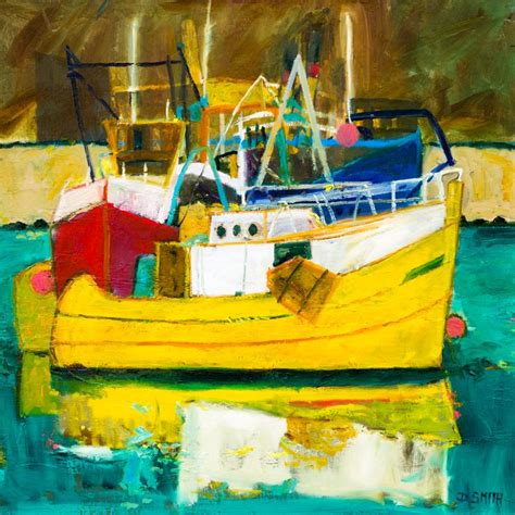 The Fishing Fleet Mallaig David Smith Rsw