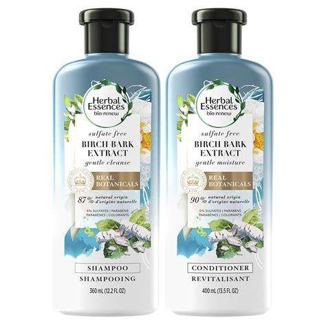 Herbal Essences Sulfate Free Shampoo And Conditioner Kit With Natural Source Ingredients