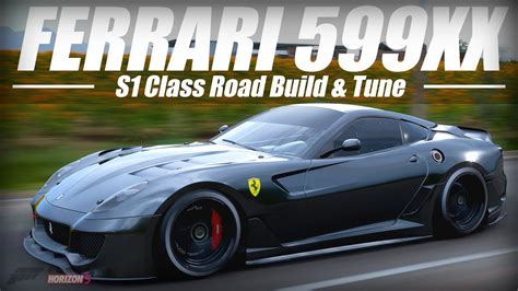 2010 Ferrari 599XX Customization Road Race Build With Tune S1 Class