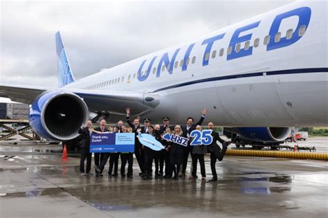 United and Zurich Airport celebrate | Zurich Airport Switzerland | Routes