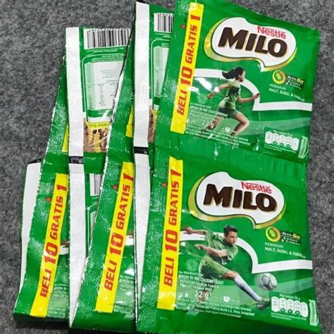 Jual Milo Active Go 1 Renteng Isi 11 Pcs Bungkus Shopee Indonesia