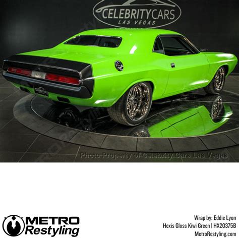 gloss light green hexis metro restyling