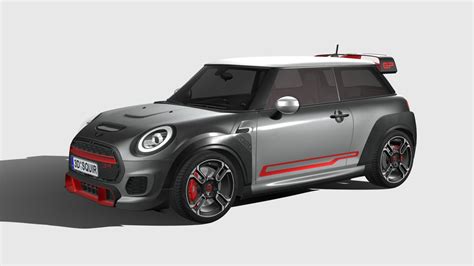 Mini John Cooper Works Gp 2020 Buy Royalty Free 3d Model By Squir3d