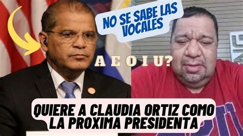 Alex Umanzor Pide A Claudia Ortiz Como Presidenta Oscar No Se Sabe