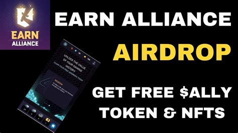 Earn Alliance Airdrop How To Get Free Ally Token Nfts Youtube