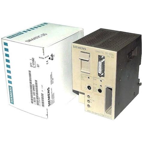 Siemens 6es5103 8ma03 Simatic S5 100u Cpu103 Compact Controller 20kb