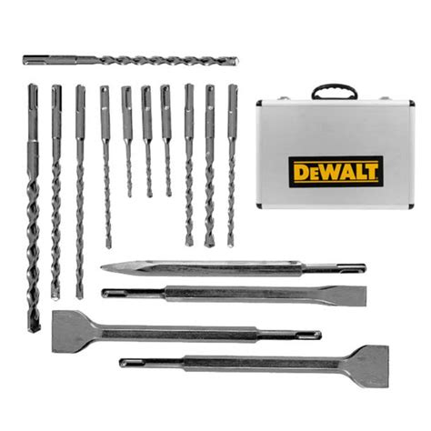 Set De Brocas Cinceles Sds Plus Portafolio Dwa Dewalt