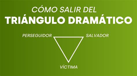 Cómo salir del triángulo dramático de Karpman YouTube