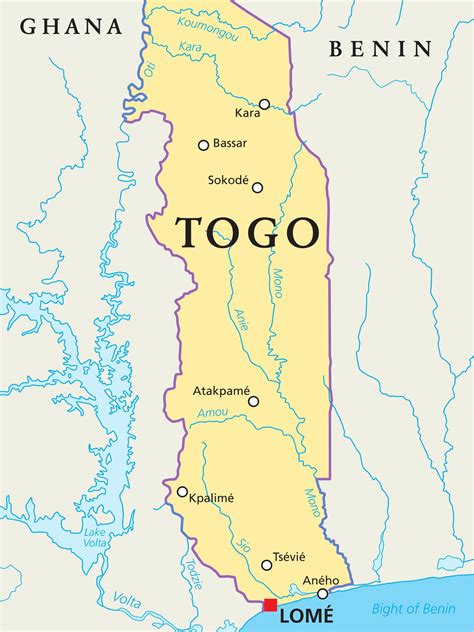 What Is The Capital Of Togo Mappr