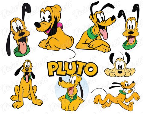 Pluto Svg Pluto Cricut Baby Pluto Svg Baby Pluto Cutfiles Etsy