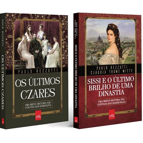 Kit 2 livros paulo rezzutti Uma breve história não contada Os Romanovs