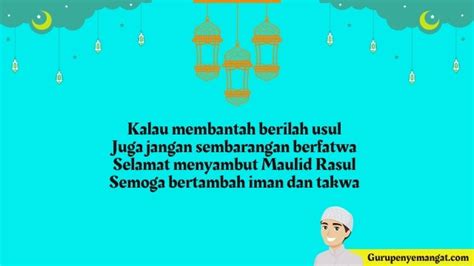 Kumpulan Pantun Maulid Nabi Muhammad SAW 1445 Hijriah Yang Menyentuh