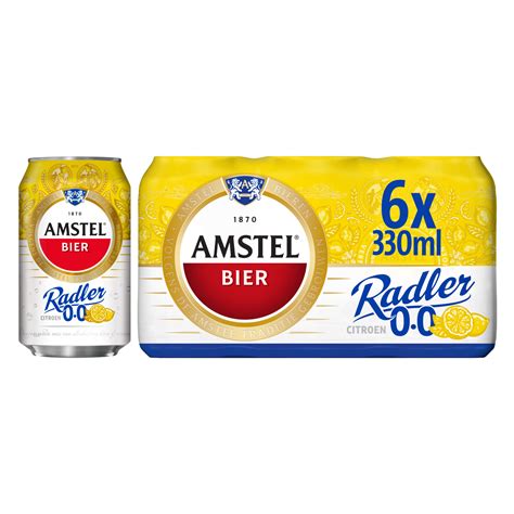 Amstel Radler Alcoholvrij Citroen 6x33 Cl