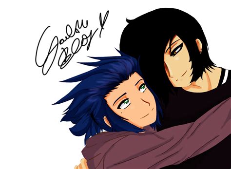 Jack And Hisato Hug By Elisakou On Deviantart