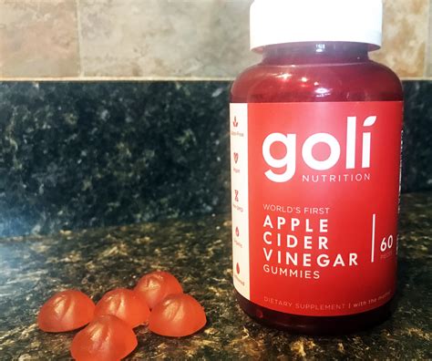 Goli Nutrition Apple Cider Vinegar Gummies Review - A Yummy and ...