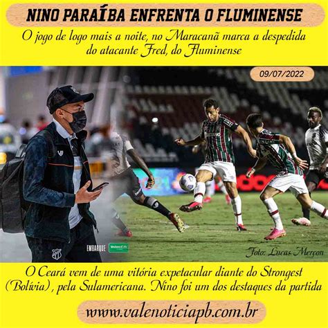 Em Despedida De Fred Fluminense Recebe O Cear No Maracan Vale Noticia