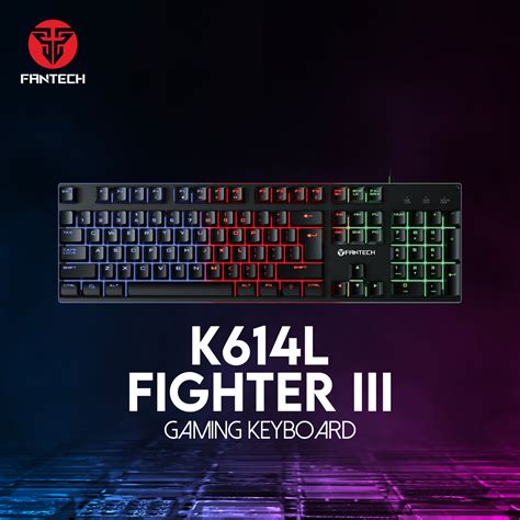 Fantech K L Fighter Iii Backlit Gaming Keyboard Daraz Np