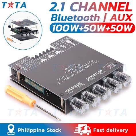 ZK TB21 2 1 Channel Bluetooth 5 0 Digital Power Amplifier Module Mini