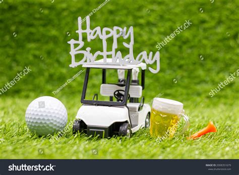 Afbeeldingen Voor Happy Birthday Golfer Afbeeldingen Stockfotos