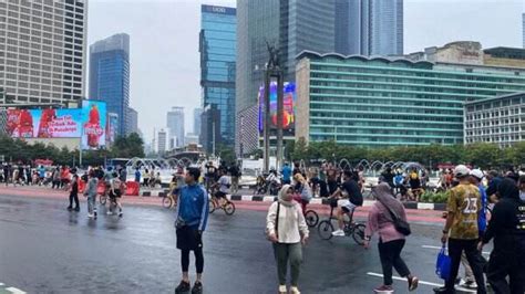 H Idul Adha Begini Suasana Car Free Day Sudirman Thamrin