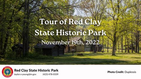 Tour Of Red Clay State Historic Park Visit Cleveland Tn