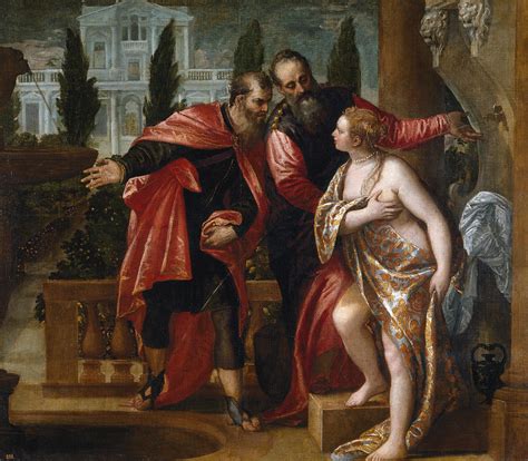 Susannah And The Elders Painting By Paolo Veronese Fine Art America