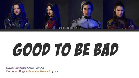 Good To Be Bad Descendants 3 Cast Color Coded Lyrics YouTube