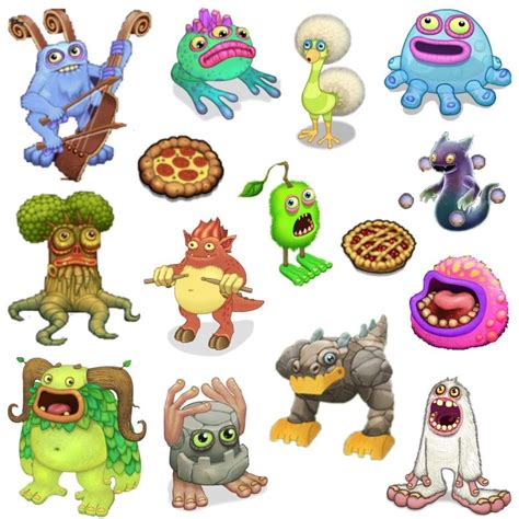 My Singing Monsters Sticker Sheet Aniversario