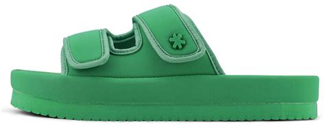 Flip Flop Pantolette Velcro Flower Plateau Sommerschuh Schlappen