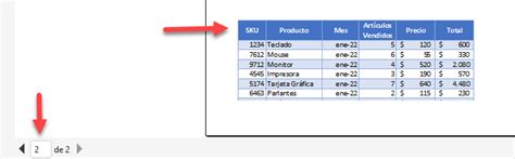 Definir T Tulos De Impresi N Filas En Cada P Gina En Excel Y Google