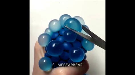 Slime Asmr Cutting Stress Balls Youtube