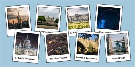 London Instant Photo Style Display Images