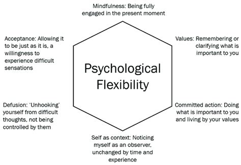 The Framework Of Acceptance And Commitment Therapy Download Scientific Diagram