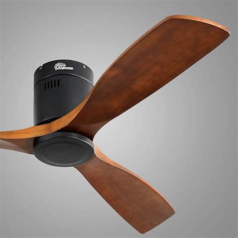 Inch Flush Mount Ceiling Fan With Remote