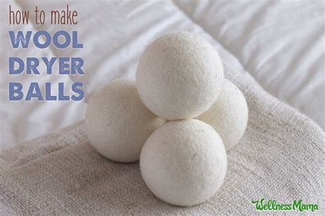 How to Make Wool Dryer Balls {Easy DIY Tutorial!} | Wellness Mama