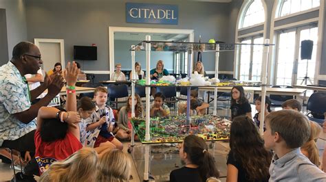 Future leaders learn to promote peace in hands-on event held on Citadel