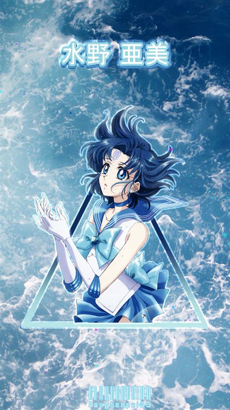 Sailor Mercury Wallpaper By Foxysenpaigg On Deviantart