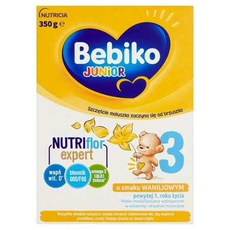 Bebiko Junior 3 Mleko modyfikowane dla dzieci powyżej 1 roku życia o