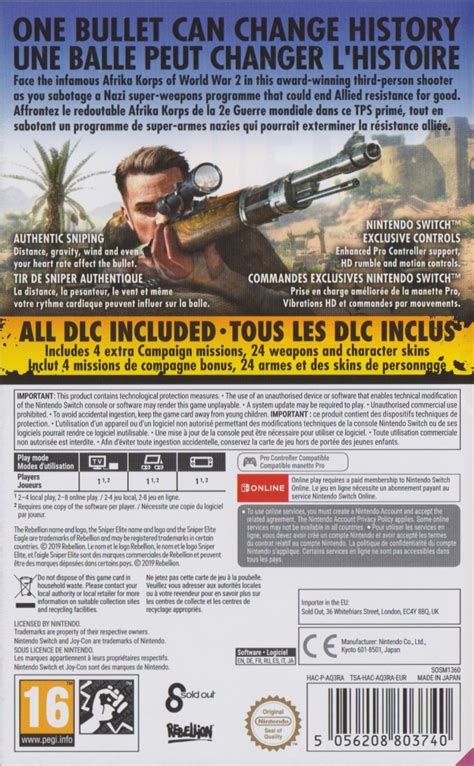 Sniper Elite Iii Ultimate Edition Box Shot For Playstation 4 Gamefaqs