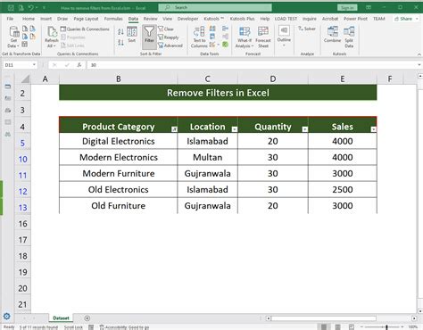 How To Remove Filters In Excel Spreadcheaters