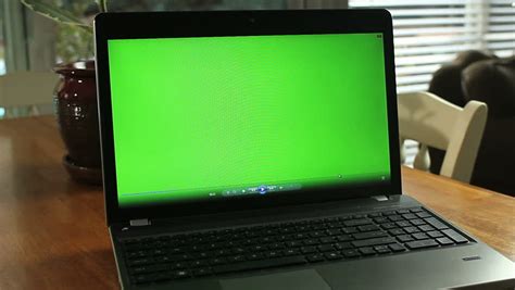 Static Laptop Green Screen Stock Footage Video 5372270 Shutterstock