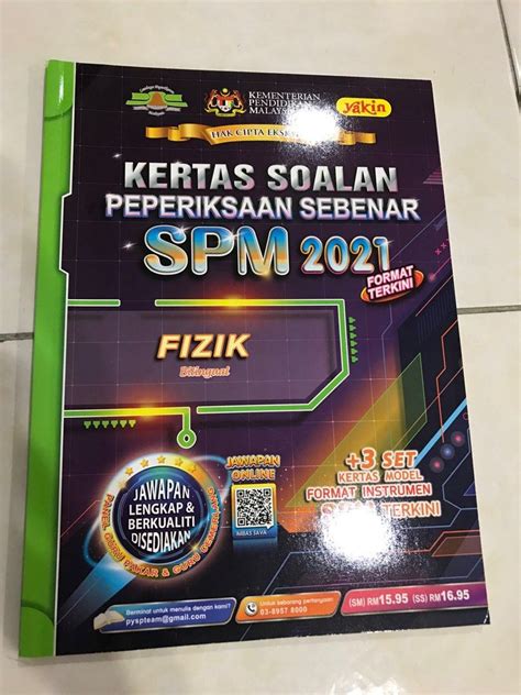 Kertas Soalan Peperiksaan Sebenar Spm Fizik Bilingual Hobbies