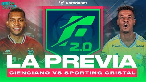 CIENCIANO VS SPORTING CRISTAL EN VIVO PREVIA DESDE EL CUSCO LA