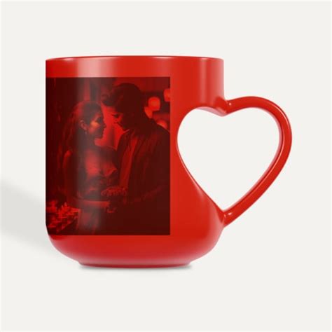 Cut Heart Handle Magic Mug Cut Shaped Heart Handle Mugs