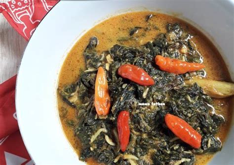 Resep Gulai Daun Singkong Teri Oleh Mama Fathan Cookpad